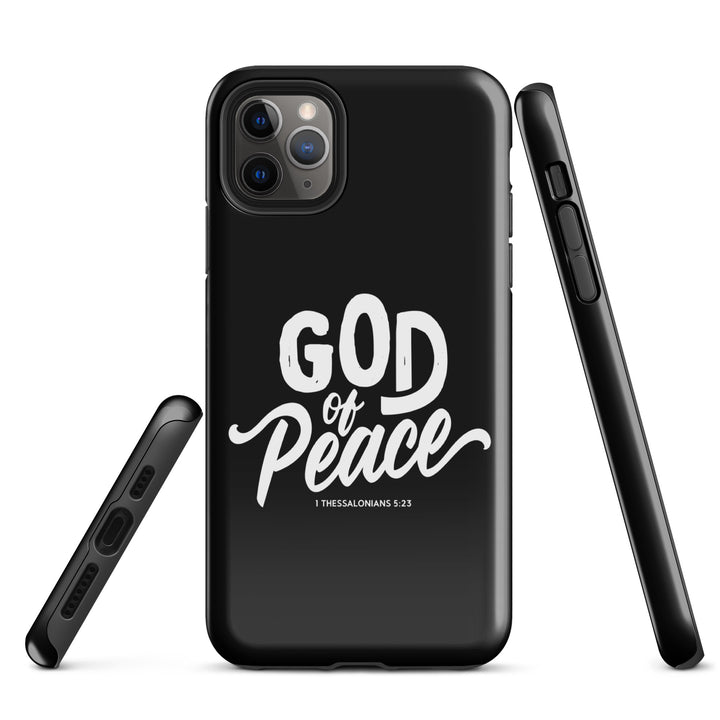 Christian Phone Case God of Peace Black for iPhone® iPhone® Phone Cases   