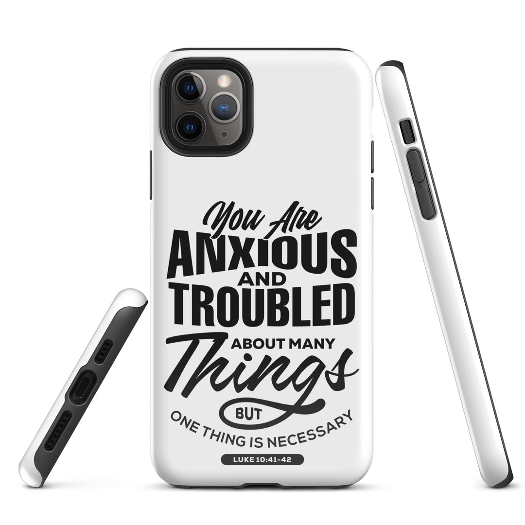 Christian Phone Case Anxious And Troubled White for iPhone® iPhone® Phone Cases   