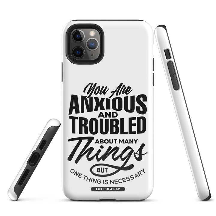 Christian Phone Case Anxious And Troubled White for iPhone® iPhone® Phone Cases   