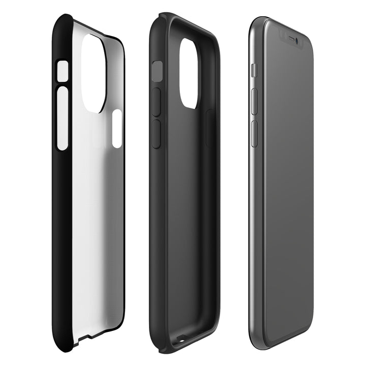 Christian Phone Case Emunah Steadfast Faith Black for iPhone® iPhone® Phone Cases   