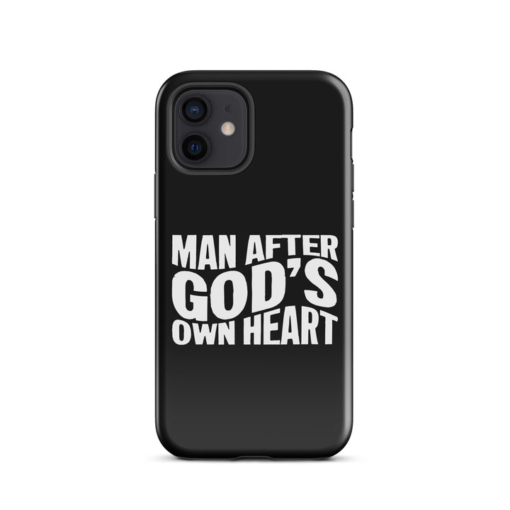 Christian Phone Case Man After God's Heart for iPhone® iPhone® Phone Cases Glossy iPhone 12 