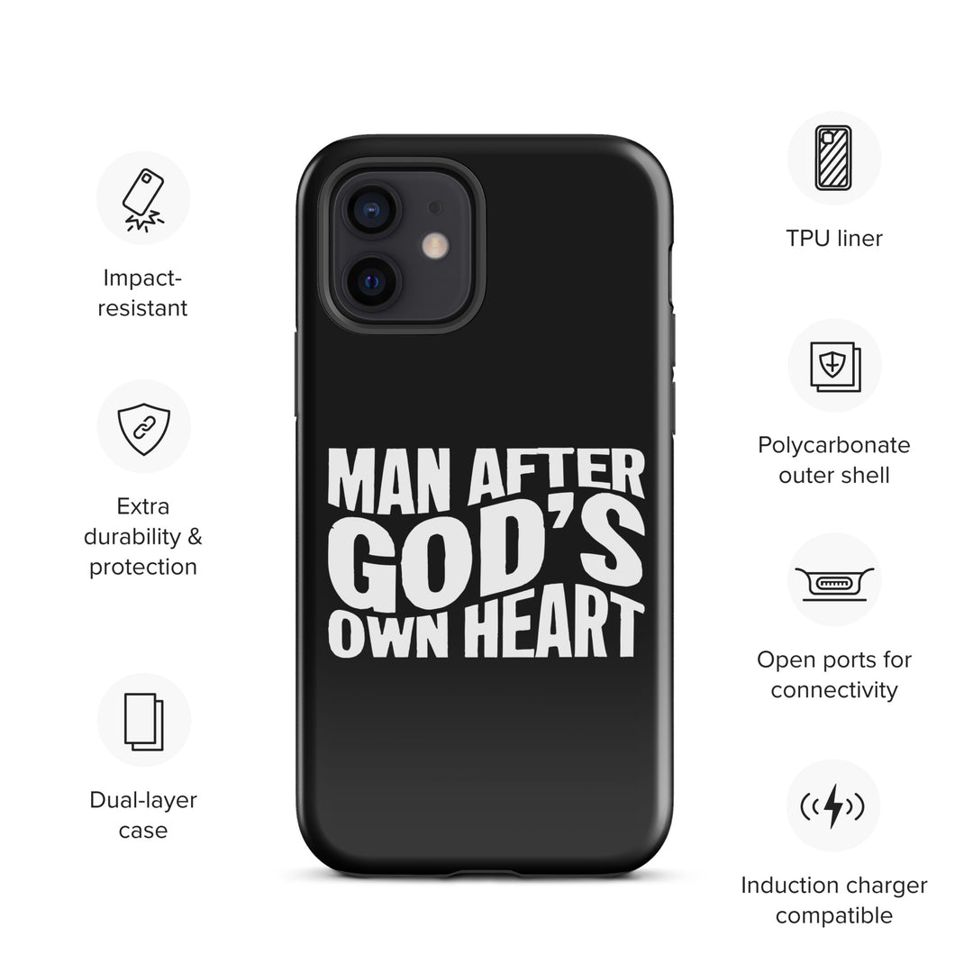 Christian Phone Case Man After God's Heart for iPhone® iPhone® Phone Cases   