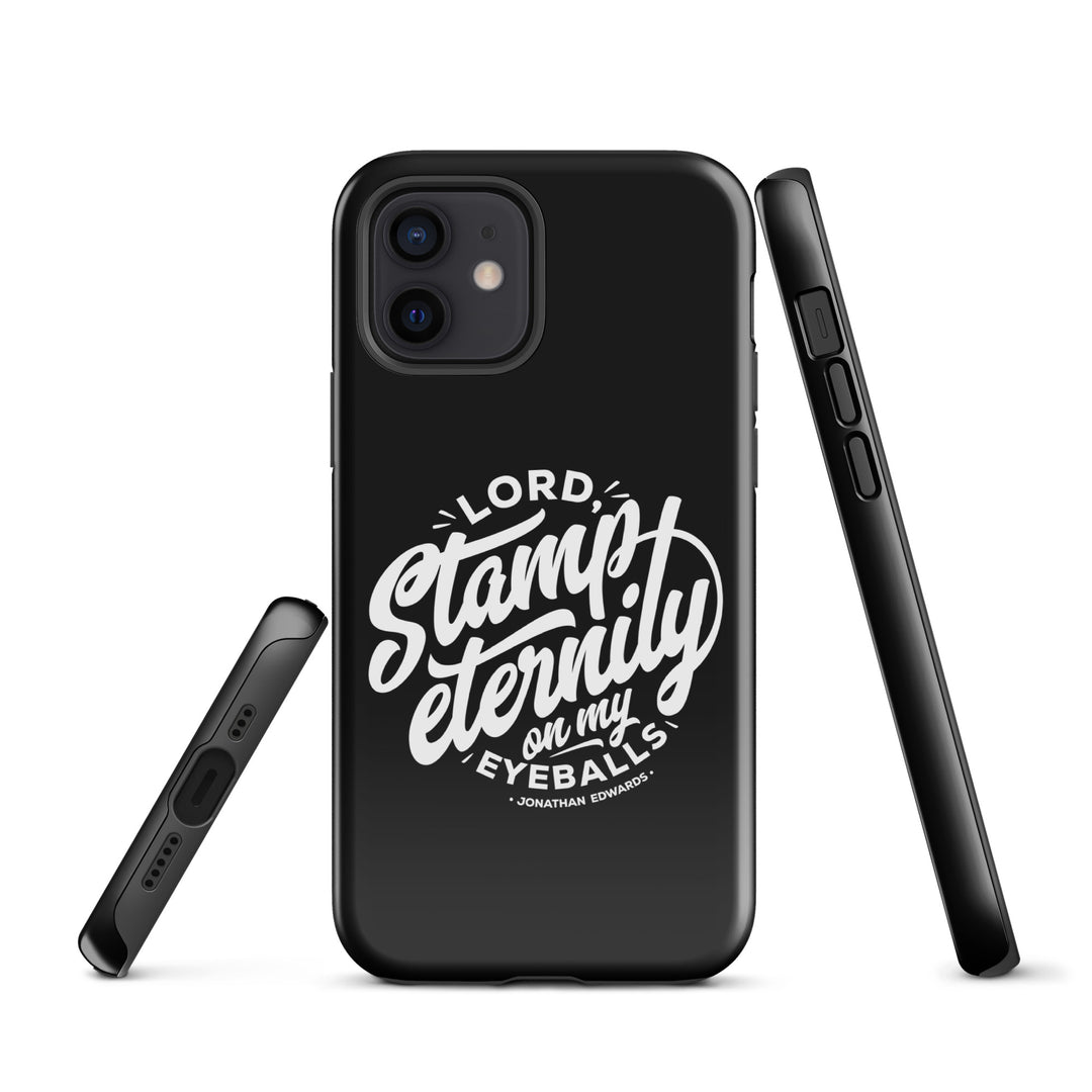 Christian Phone Case Stamp Eternity Black for iPhone® iPhone® Phone Cases   