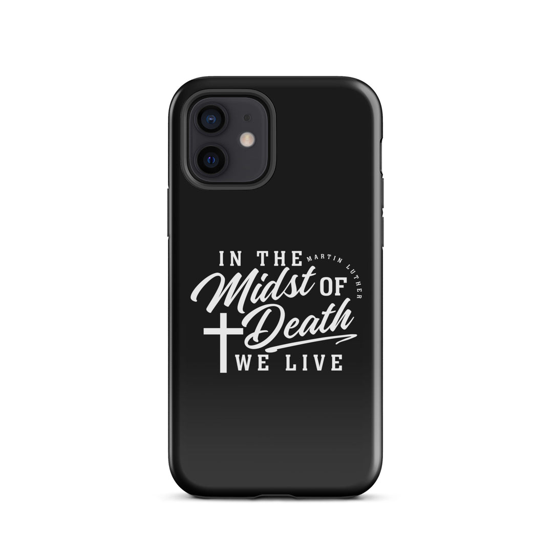 Christian Phone Case Martin Luther's Midst of Death Black for iPhone® iPhone® Phone Cases Glossy iPhone 12