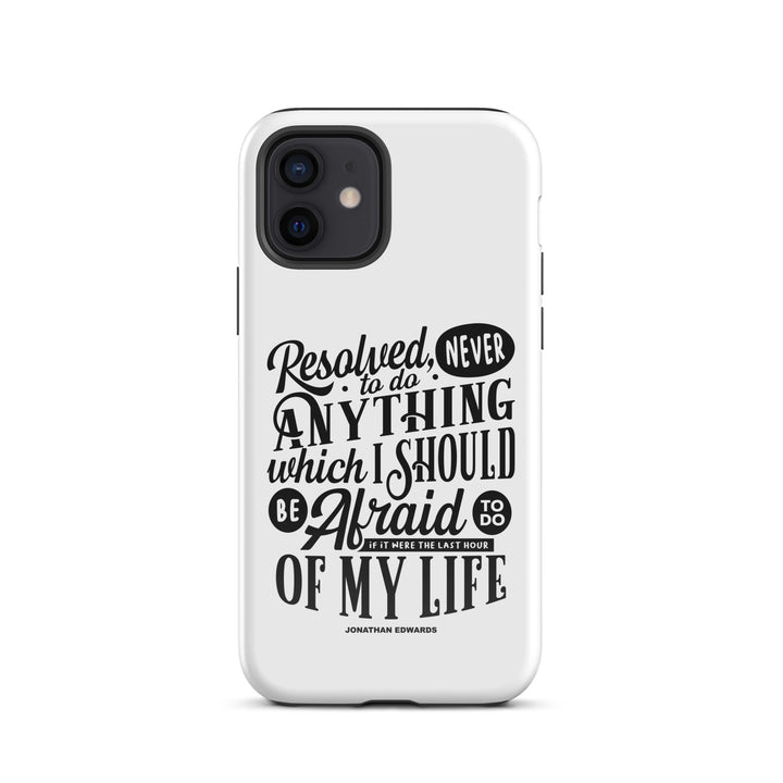 Christian Phone Case Jonathan Edwards Last Hour White for iPhone® iPhone® Phone Cases Glossy iPhone 12