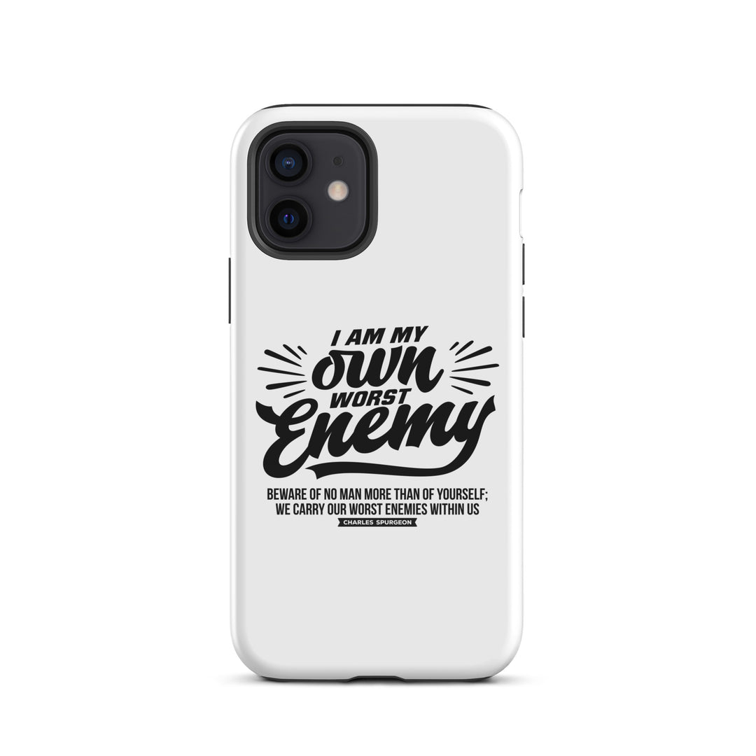 Christian Phone Case Charles Spurgeon's Worst Enemy White for iPhone® iPhone® Phone Cases Glossy iPhone 12