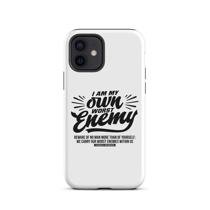 Christian Phone Case Charles Spurgeon's Worst Enemy White for iPhone® iPhone® Phone Cases Glossy iPhone 12