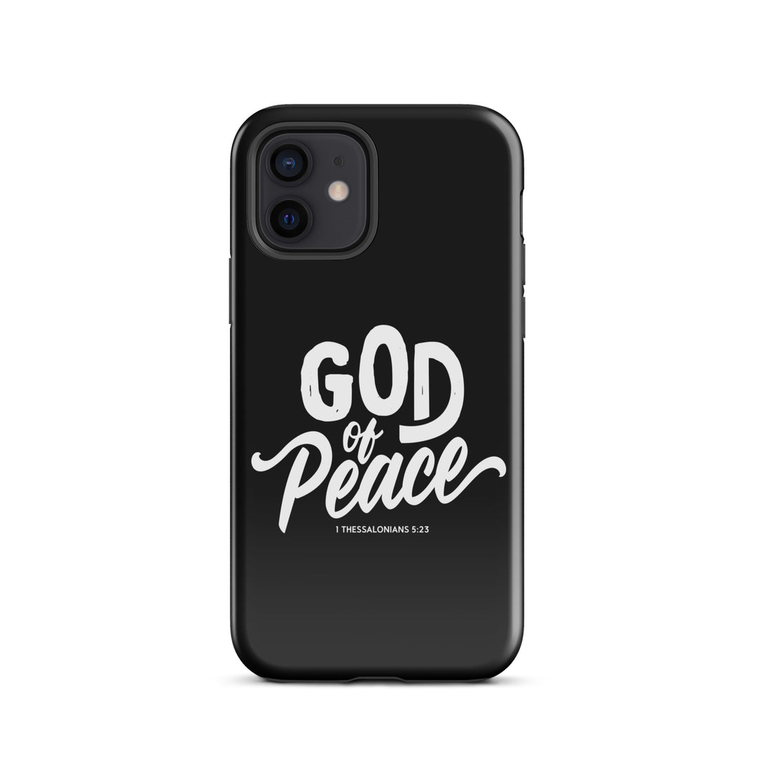 Christian Phone Case God of Peace Black for iPhone® iPhone® Phone Cases Glossy iPhone 12 