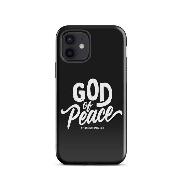 Christian Phone Case God of Peace Black for iPhone® iPhone® Phone Cases Glossy iPhone 12 