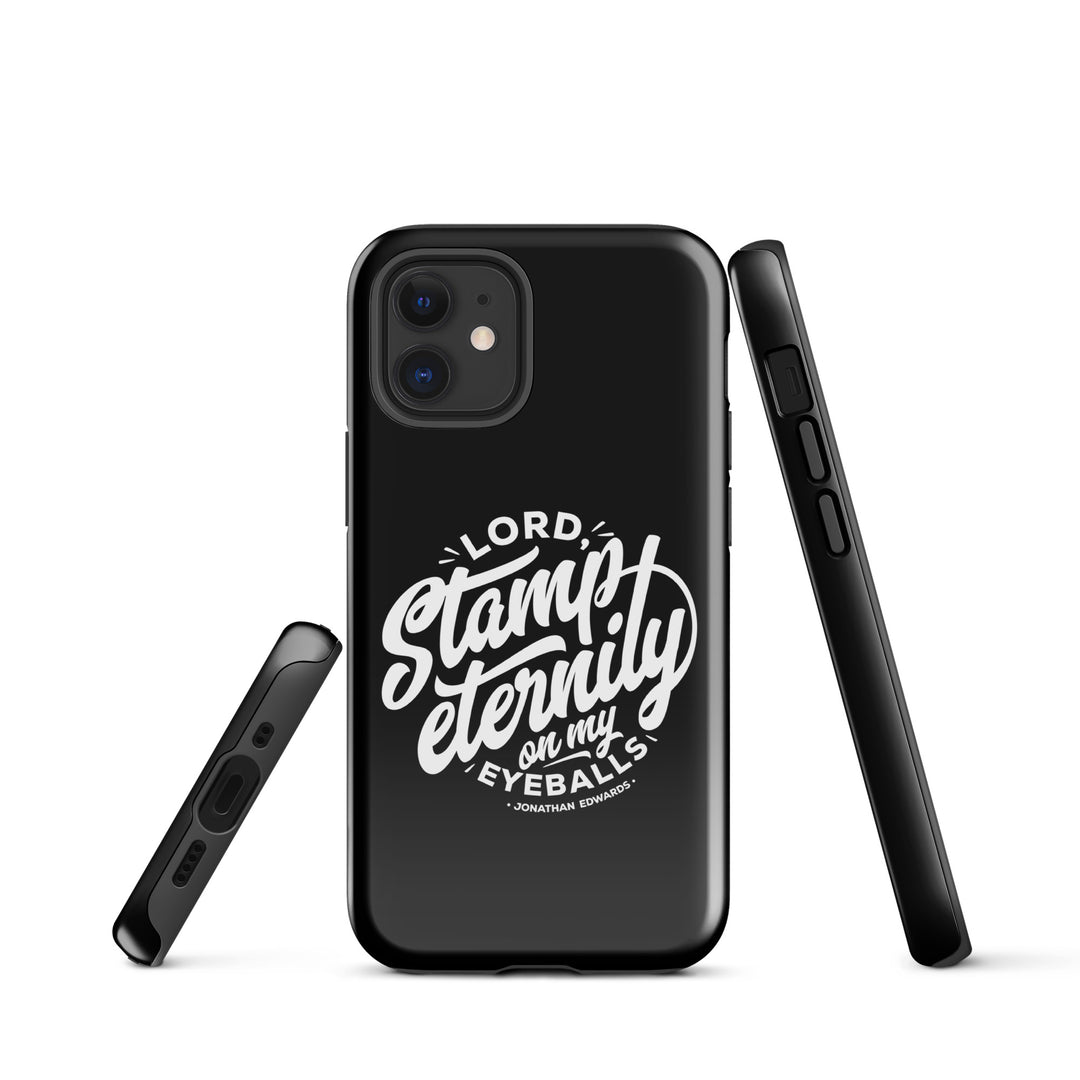 Christian Phone Case Stamp Eternity Black for iPhone® iPhone® Phone Cases   