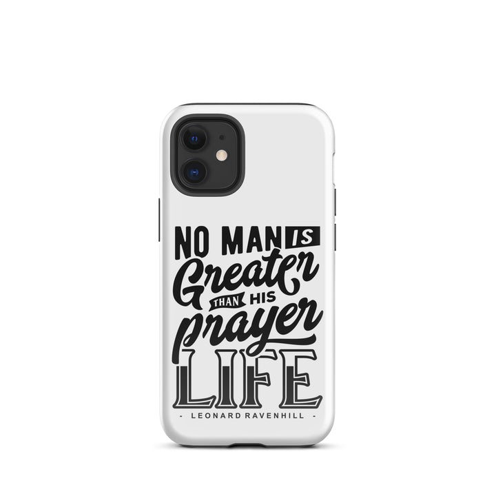 Christian Phone Case Leonard Ravenhill's Prayer Life White for iPhone® iPhone® Phone Cases Glossy iPhone 12 mini
