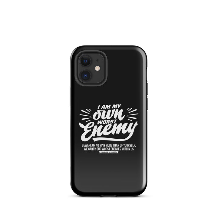 Christian Phone Case Charles Spurgeon's Worst Enemy Black for iPhone® iPhone® Phone Cases Glossy iPhone 12 mini