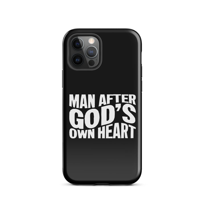 Christian Phone Case Man After God's Heart for iPhone® iPhone® Phone Cases Glossy iPhone 12 Pro 