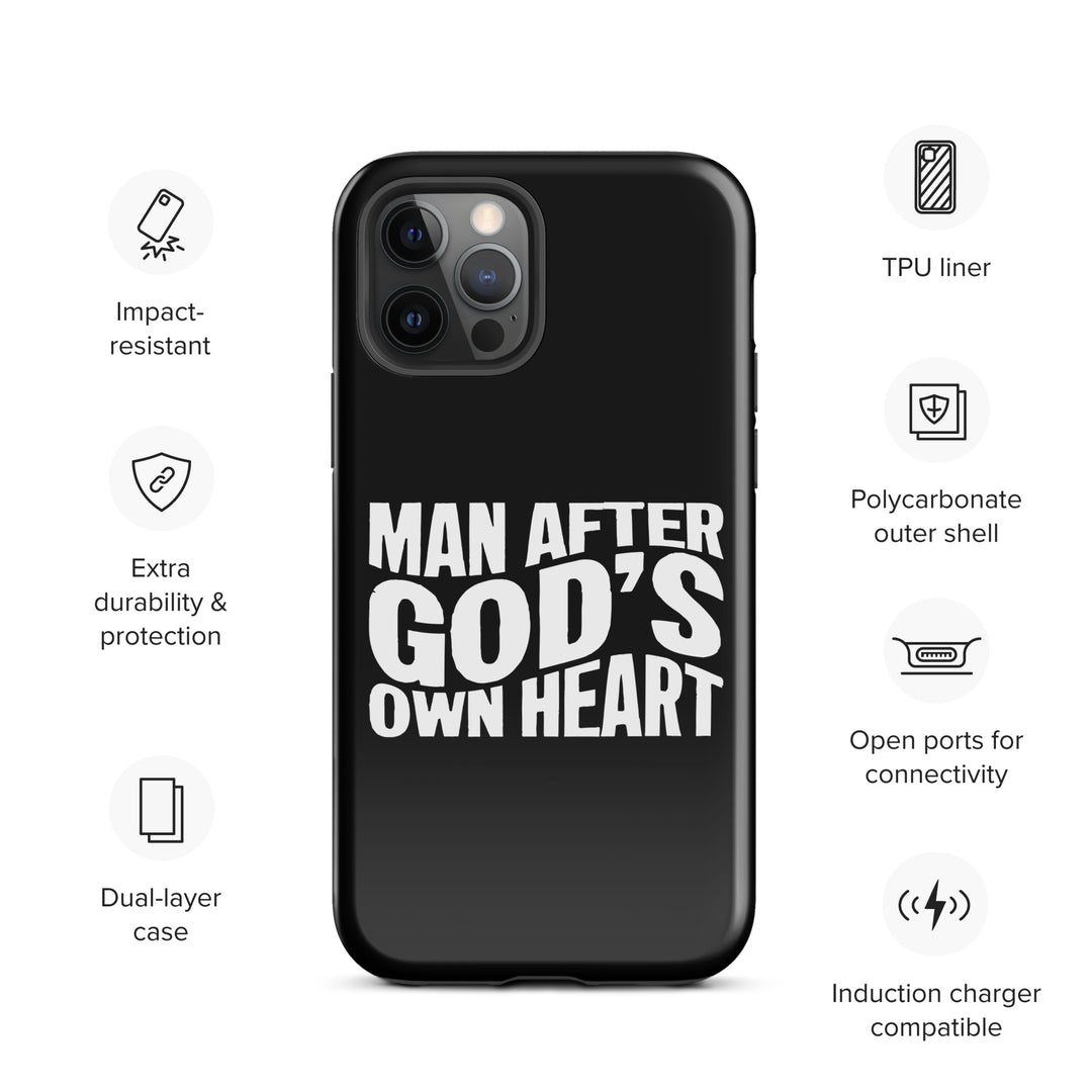 Christian Phone Case Man After God's Heart for iPhone® iPhone® Phone Cases   