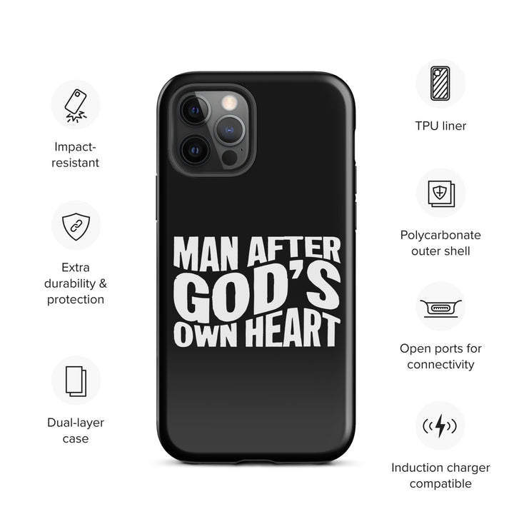 Christian Phone Case Man After God's Heart for iPhone® iPhone® Phone Cases   