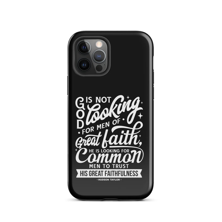 Christian Phone Case Hudson Taylor Common Men Black for iPhone® iPhone® Phone Cases Glossy iPhone 12 Pro