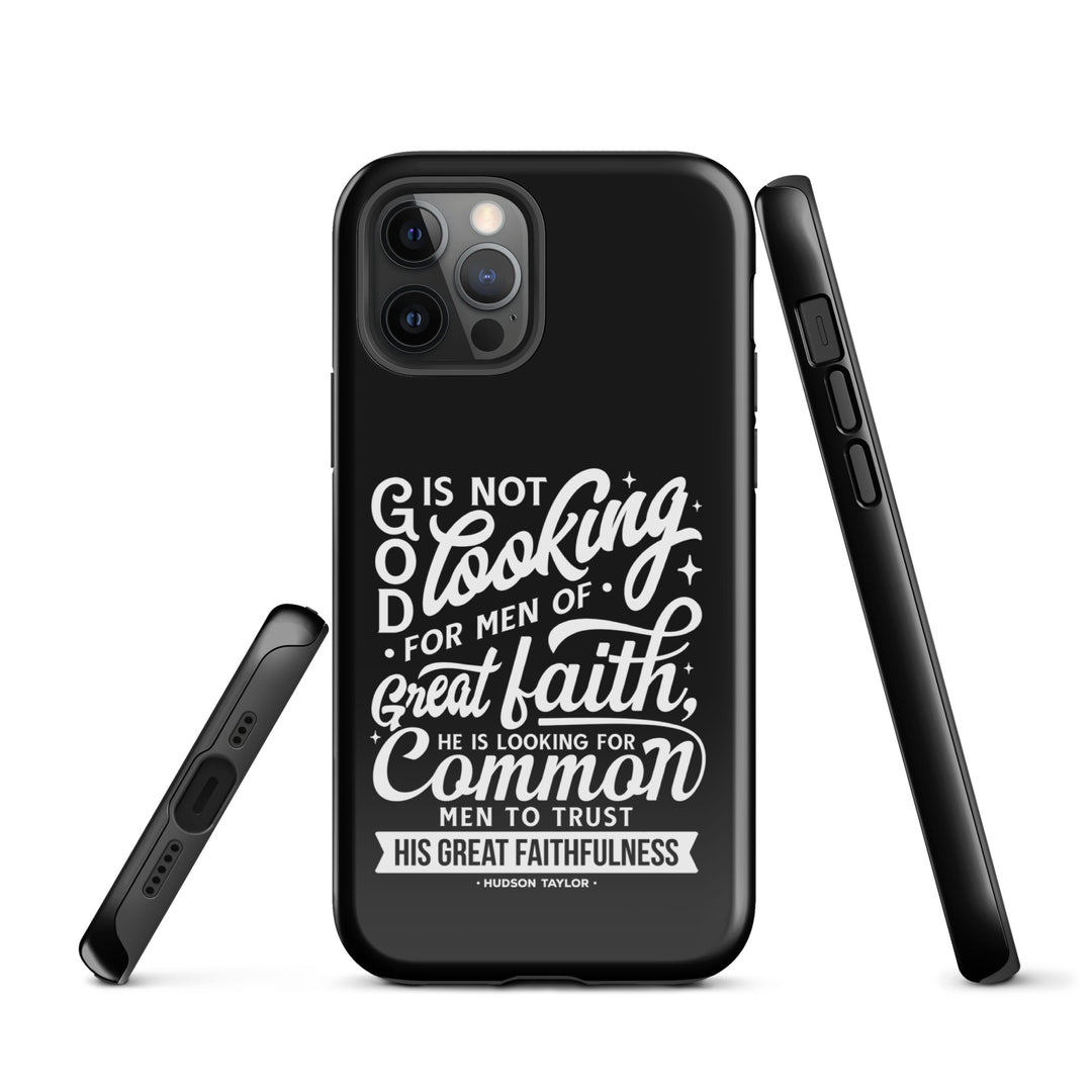 Christian Phone Case Common Men Black for iPhone® iPhone® Phone Cases   