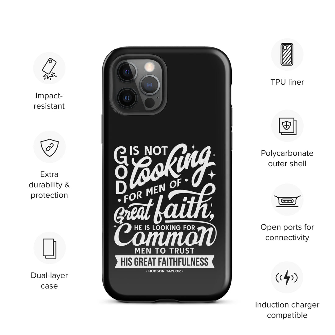 Christian Phone Case Common Men Black for iPhone® iPhone® Phone Cases   
