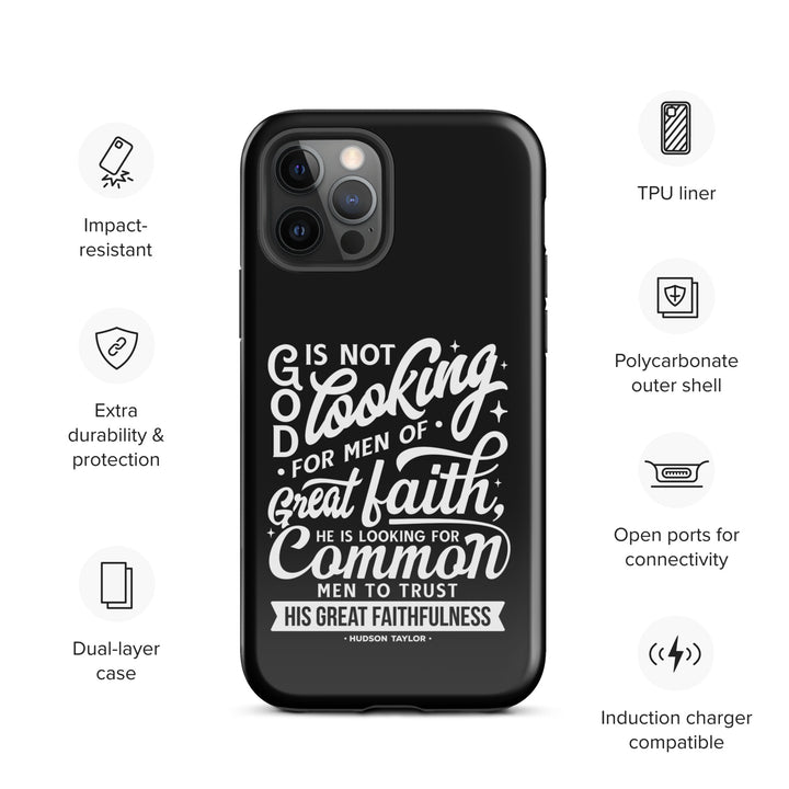 Christian Phone Case Common Men Black for iPhone® iPhone® Phone Cases   