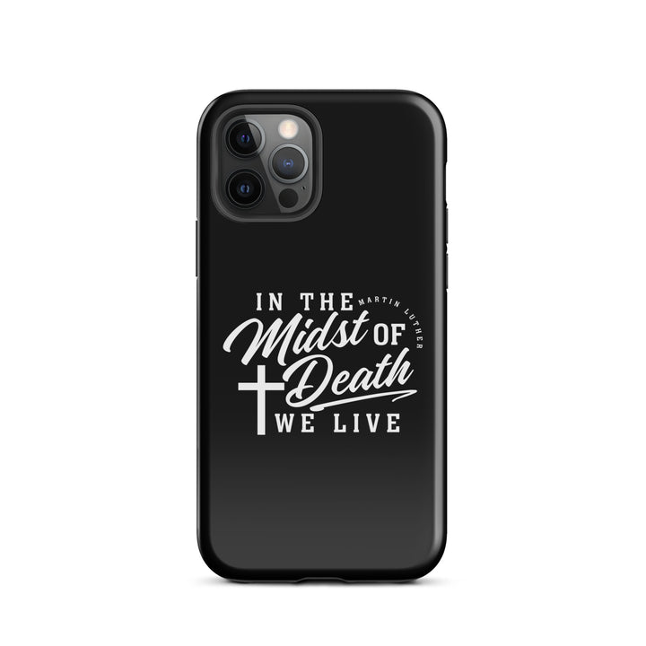 Christian Phone Case Martin Luther's Midst of Death Black for iPhone® iPhone® Phone Cases Glossy iPhone 12 Pro