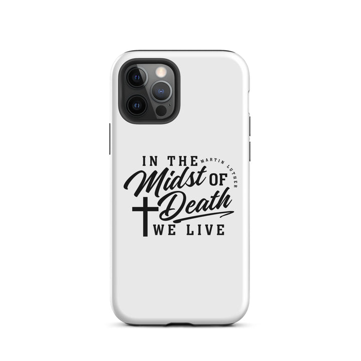 Christian Phone Case Martin Luther's Midst of Death White for iPhone® iPhone® Phone Cases Glossy iPhone 12 Pro