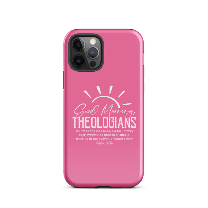 Christian Phone Case Martin Luther's Theologians Pink for iPhone® iPhone® Phone Cases Glossy iPhone 12 Pro