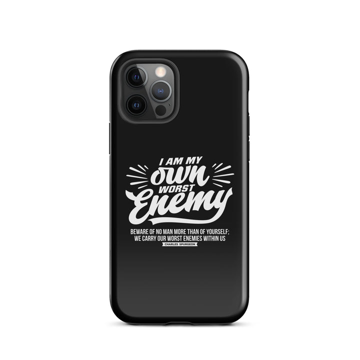 Christian Phone Case Charles Spurgeon's Worst Enemy Black for iPhone® iPhone® Phone Cases Glossy iPhone 12 Pro