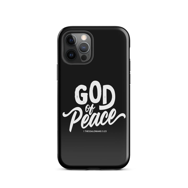 Christian Phone Case God of Peace Black for iPhone® iPhone® Phone Cases Glossy iPhone 12 Pro 
