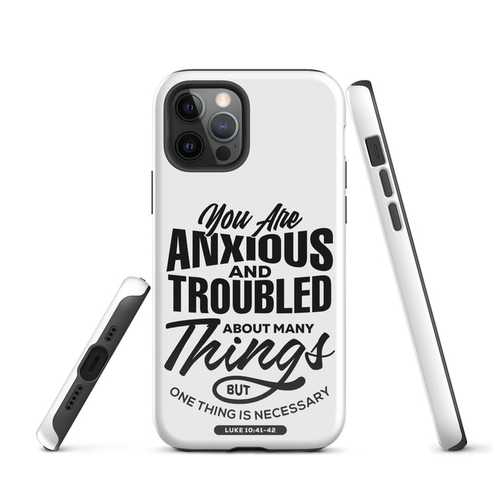 Christian Phone Case Anxious And Troubled White for iPhone® iPhone® Phone Cases   