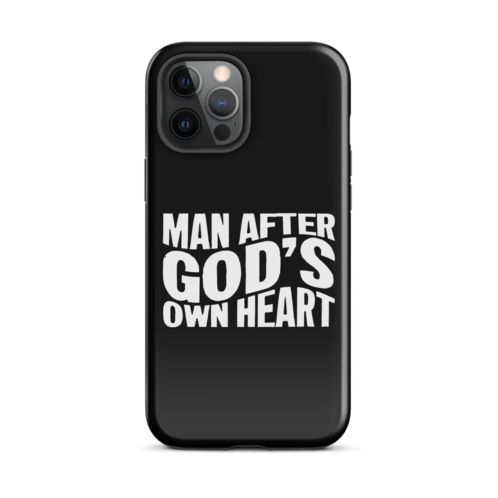 Christian Phone Case Man After God's Heart for iPhone® iPhone® Phone Cases Glossy iPhone 12 Pro Max 