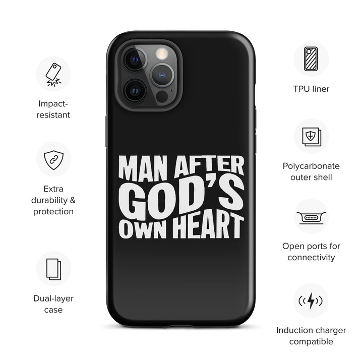 Christian Phone Case Man After God's Heart for iPhone® iPhone® Phone Cases   