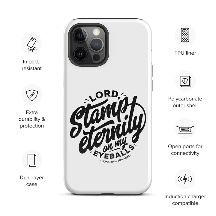 Christian Phone Case Stamp Eternity White for iPhone® iPhone® Phone Cases   