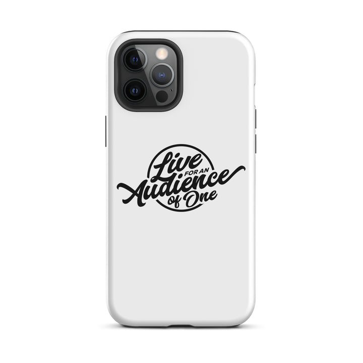 Christian Phone Case Audience of One White for iPhone® iPhone® Phone Cases Glossy iPhone 12 Pro Max 