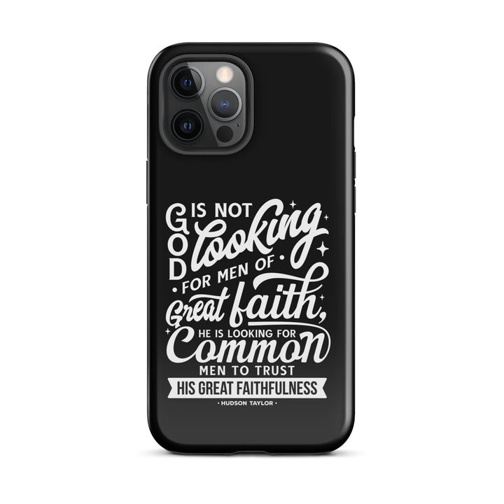 Christian Phone Case Hudson Taylor Common Men Black for iPhone® iPhone® Phone Cases Glossy iPhone 12 Pro Max