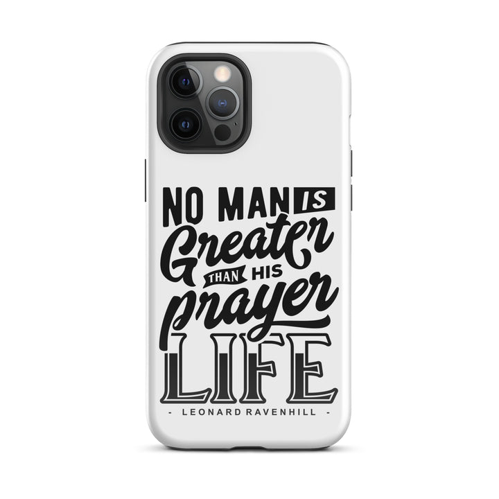 Christian Phone Case Leonard Ravenhill's Prayer Life White for iPhone® iPhone® Phone Cases Glossy iPhone 12 Pro Max