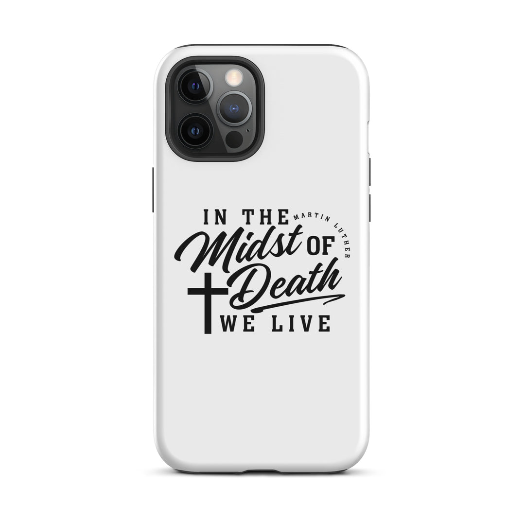 Christian Phone Case Martin Luther's Midst of Death White for iPhone® iPhone® Phone Cases Glossy iPhone 12 Pro Max