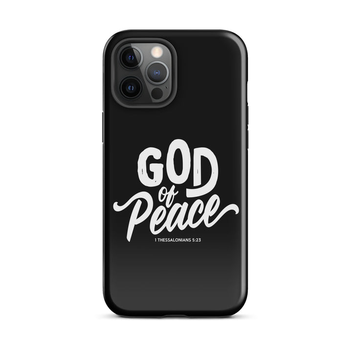 Christian Phone Case God of Peace Black for iPhone® iPhone® Phone Cases Glossy iPhone 12 Pro Max 