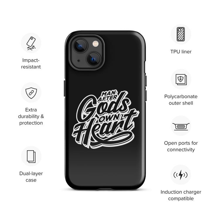 Christian Phone Case Man After God's Heart for iPhone® iPhone® Phone Cases   