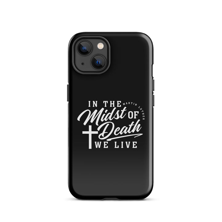 Christian Phone Case Martin Luther's Midst of Death Black for iPhone® iPhone® Phone Cases Glossy iPhone 13