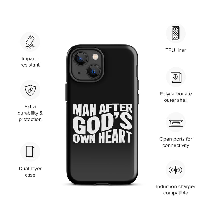 Christian Phone Case Man After God's Heart for iPhone® iPhone® Phone Cases   