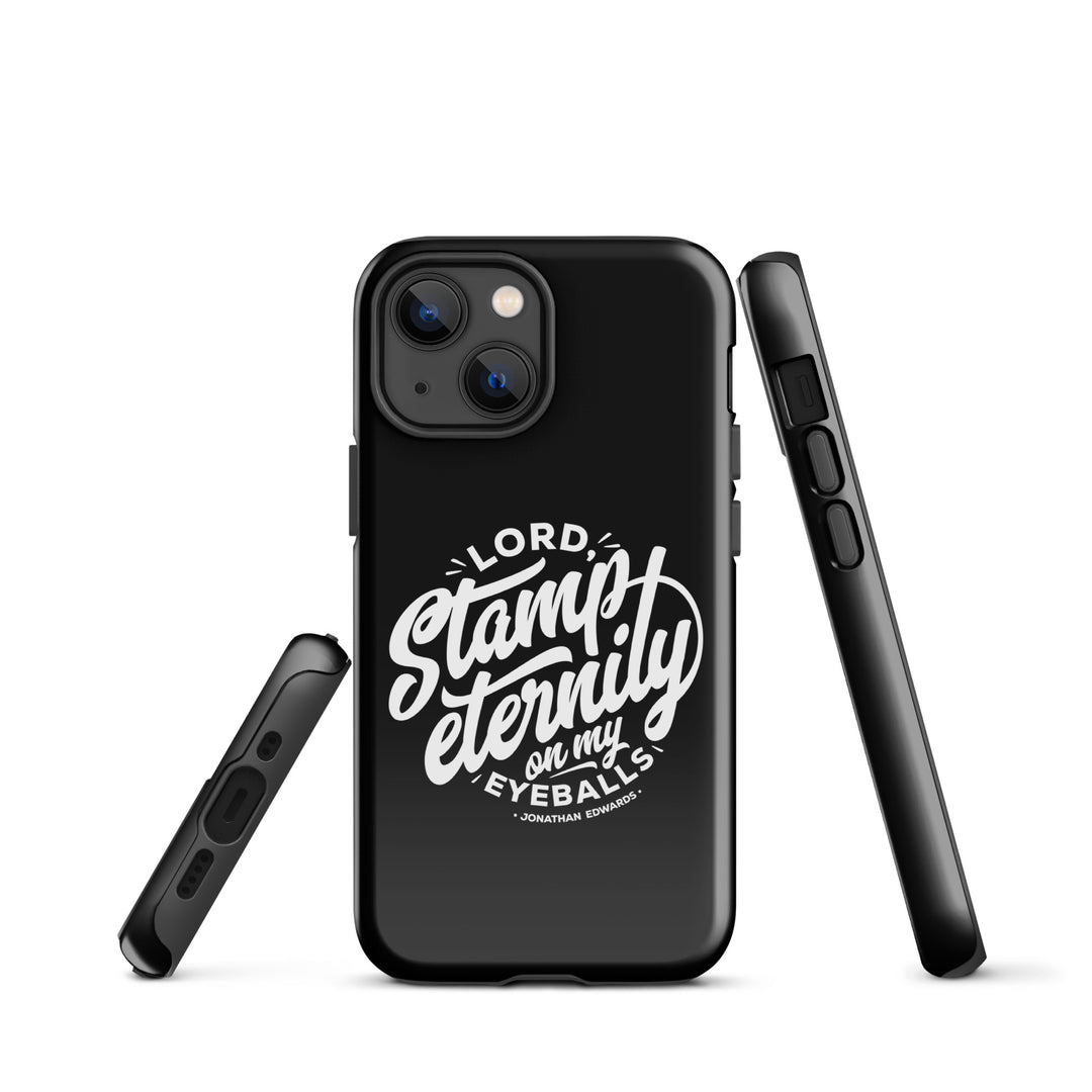 Christian Phone Case Stamp Eternity Black for iPhone® iPhone® Phone Cases   