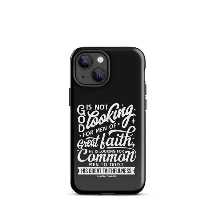 Christian Phone Case Hudson Taylor Common Men Black for iPhone® iPhone® Phone Cases Glossy iPhone 13 mini