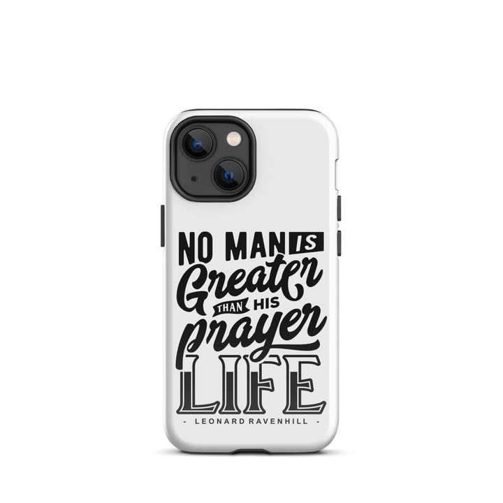 Christian Phone Case Leonard Ravenhill's Prayer Life White for iPhone® iPhone® Phone Cases Glossy iPhone 13 mini