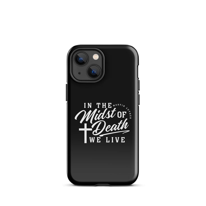 Christian Phone Case Martin Luther's Midst of Death Black for iPhone® iPhone® Phone Cases Glossy iPhone 13 mini