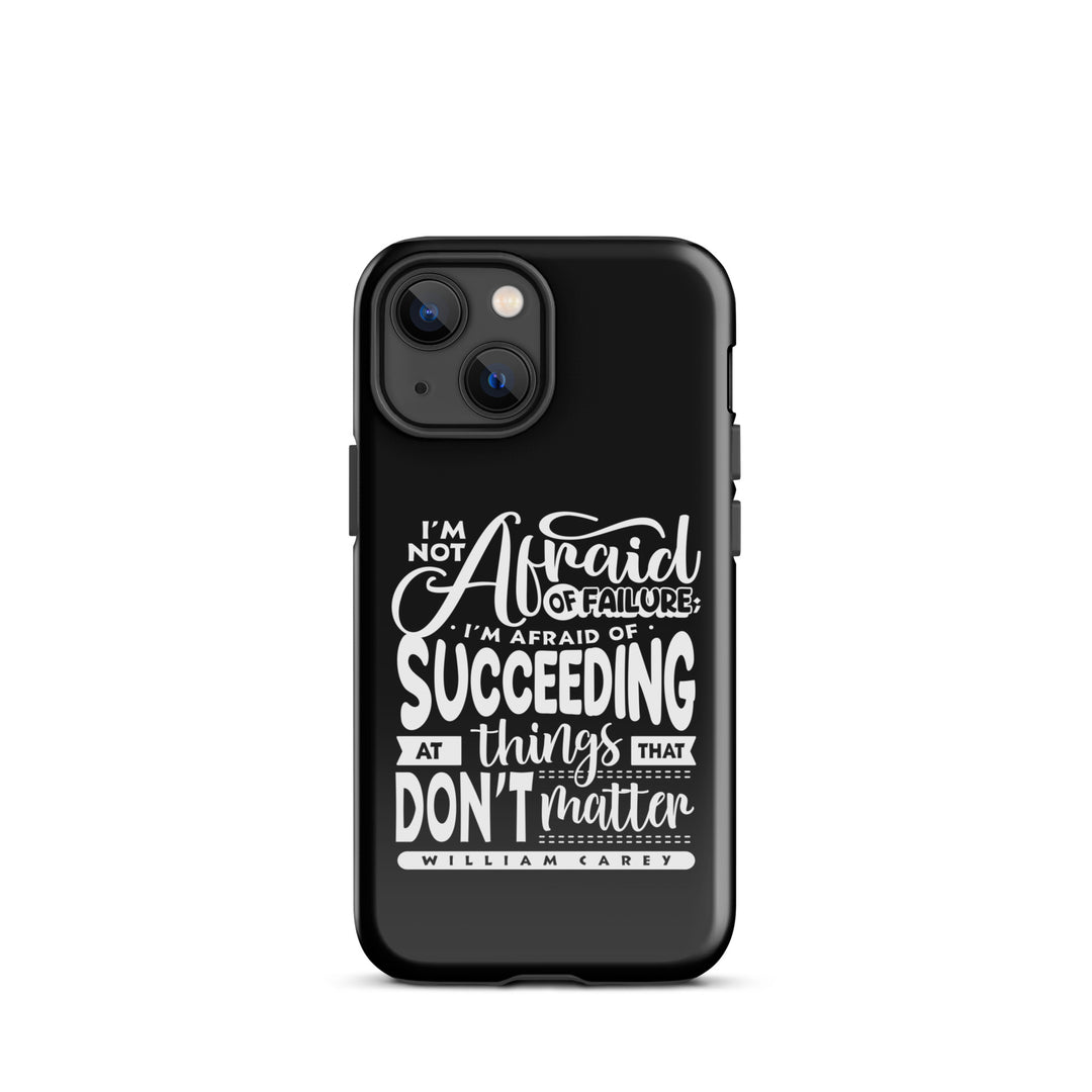 Christian Phone Case William Carey's Things That Matter Black for iPhone® iPhone® Phone Cases Glossy iPhone 13 mini