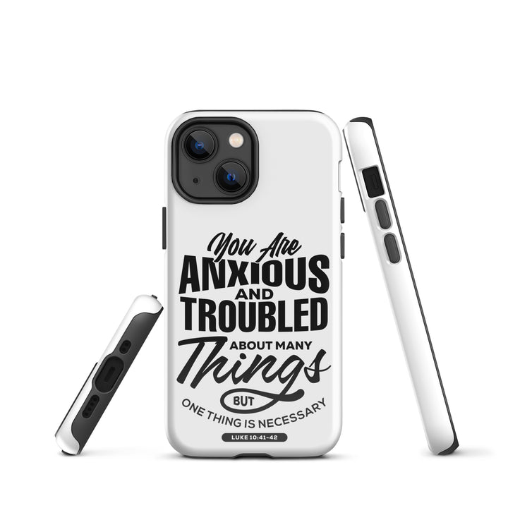 Christian Phone Case Anxious And Troubled White for iPhone® iPhone® Phone Cases   