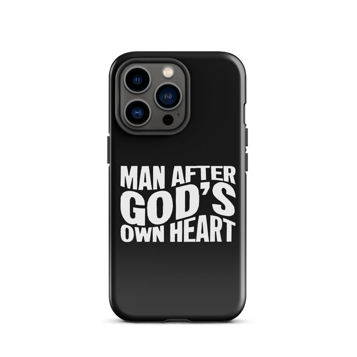 Christian Phone Case Man After God's Heart for iPhone® iPhone® Phone Cases Glossy iPhone 13 Pro 