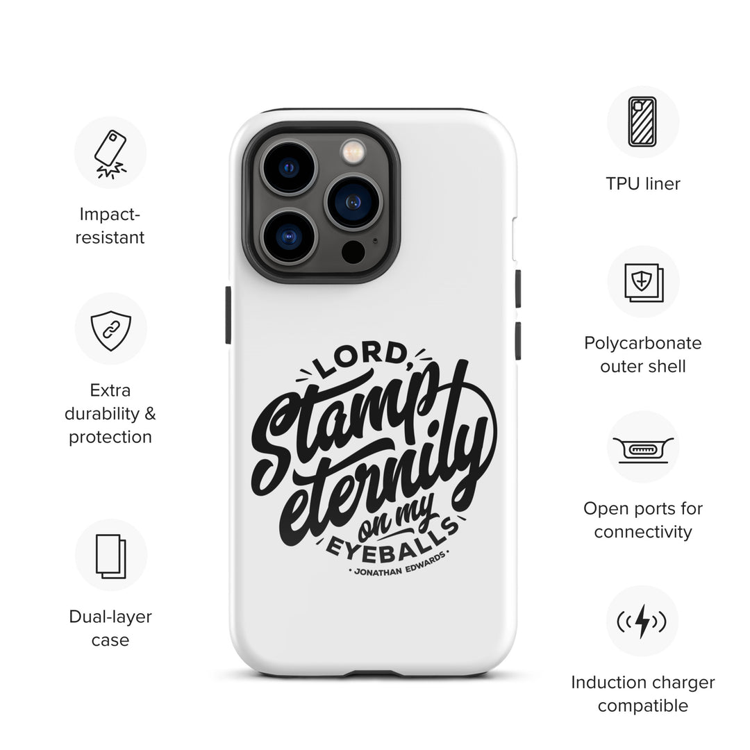 Christian Phone Case Stamp Eternity White for iPhone® iPhone® Phone Cases   