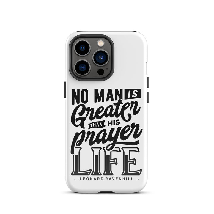 Christian Phone Case Leonard Ravenhill's Prayer Life White for iPhone® iPhone® Phone Cases Glossy iPhone 13 Pro