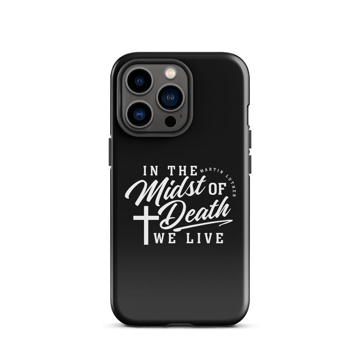 Christian Phone Case Martin Luther's Midst of Death Black for iPhone® iPhone® Phone Cases Glossy iPhone 13 Pro